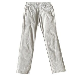 Kit and Ace Pants Mens 32x32 Beige Cotton Silk Blend Stretch Flat Front Preppy